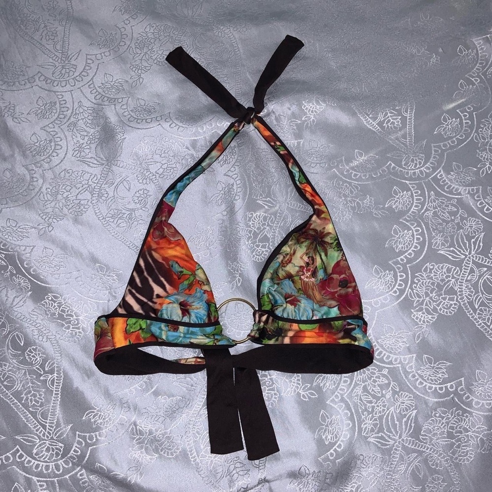 Tropical Hawaiian Bikini Top